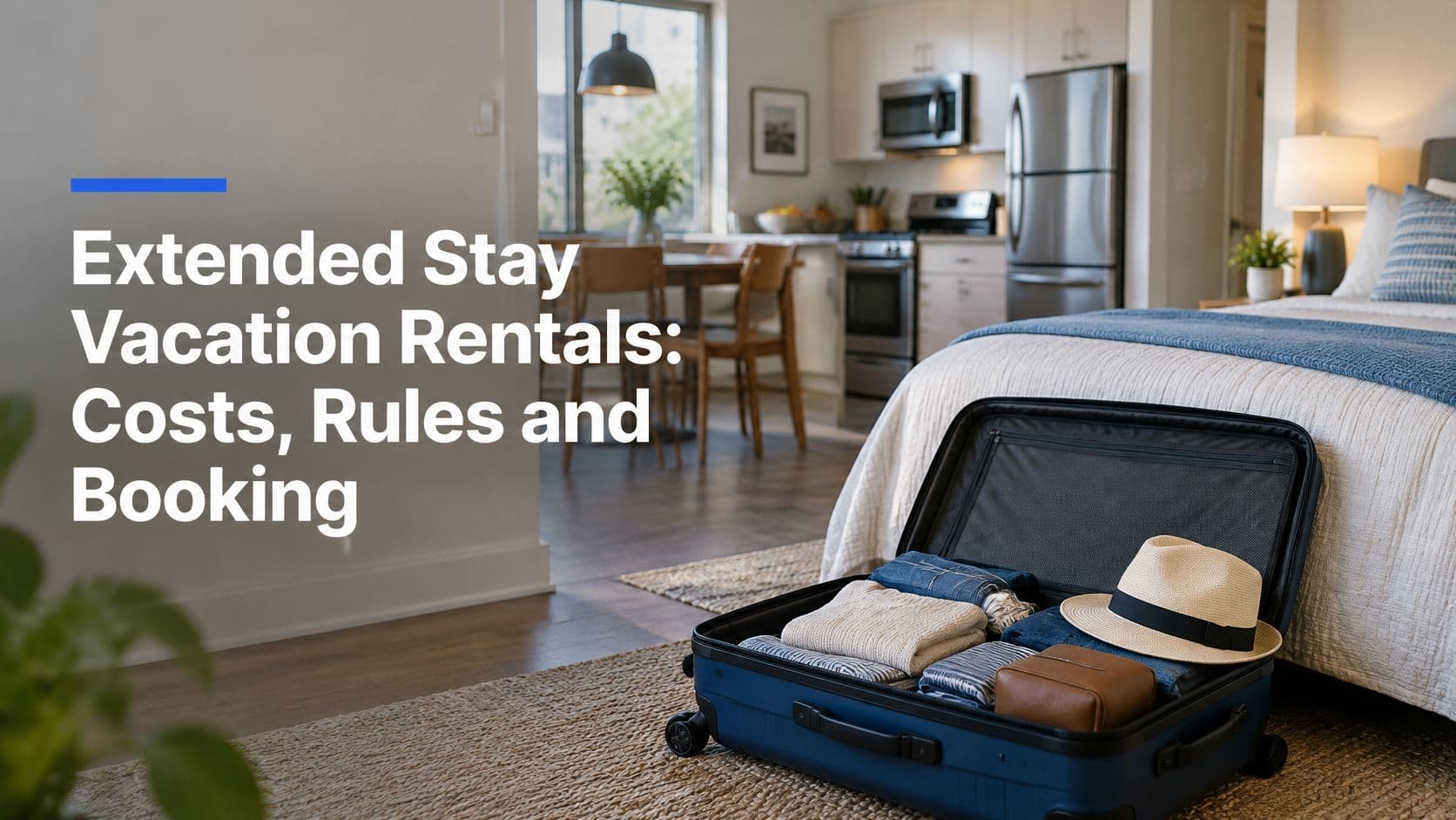 Extended Stay Vacation Rentals: Costs, Rules and Booking