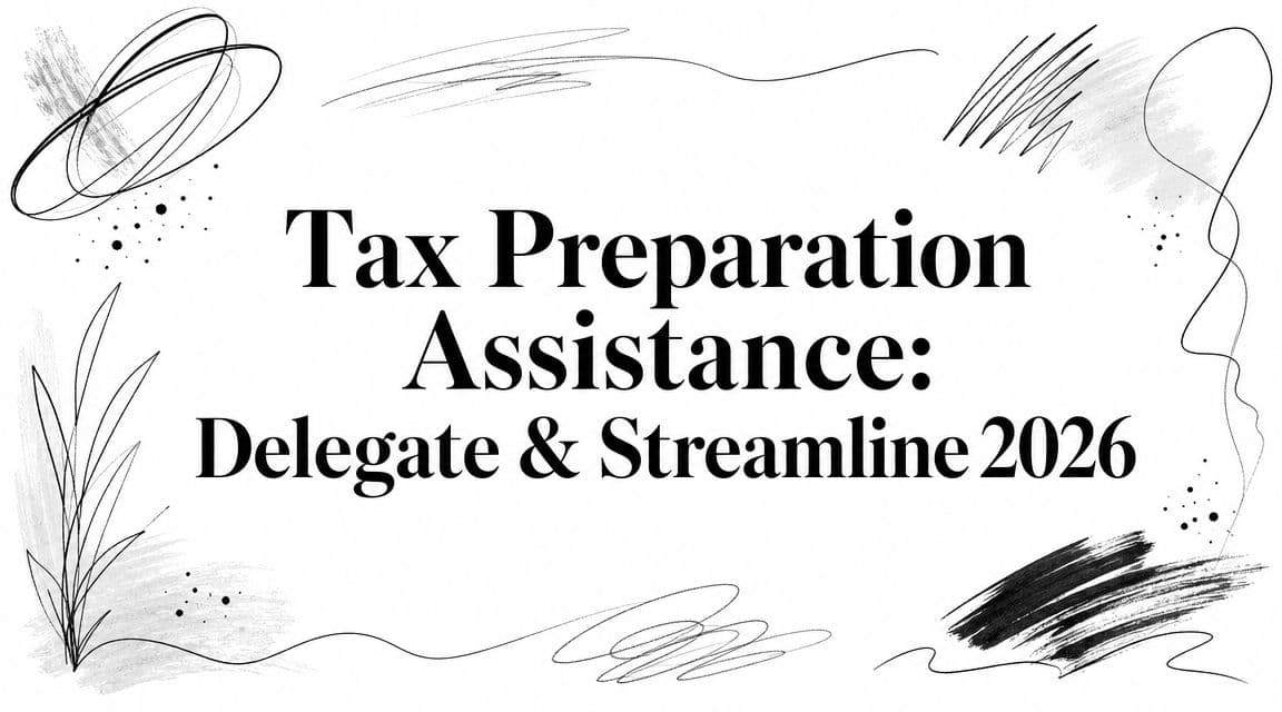 Tax Preparation Assistance: Delegate & Streamline 2026
