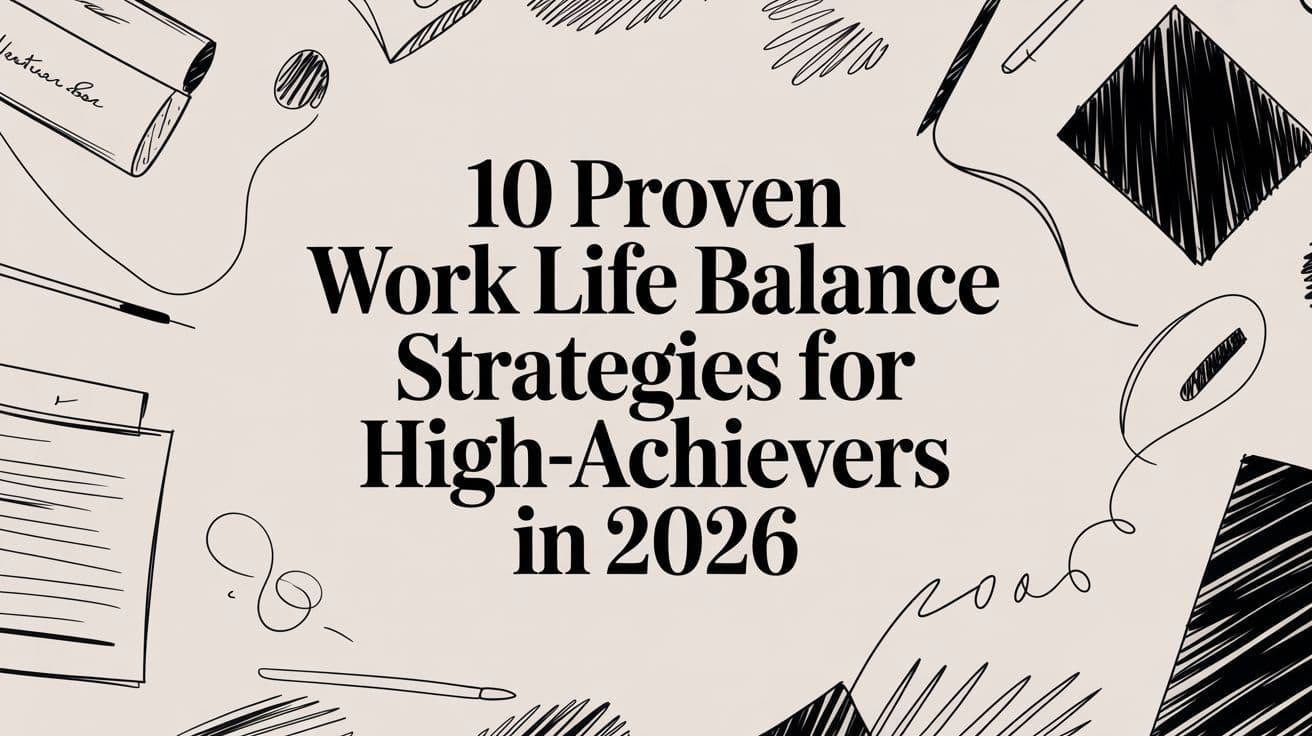 10 Proven Work Life Balance Strategies for High-Achievers in 2026