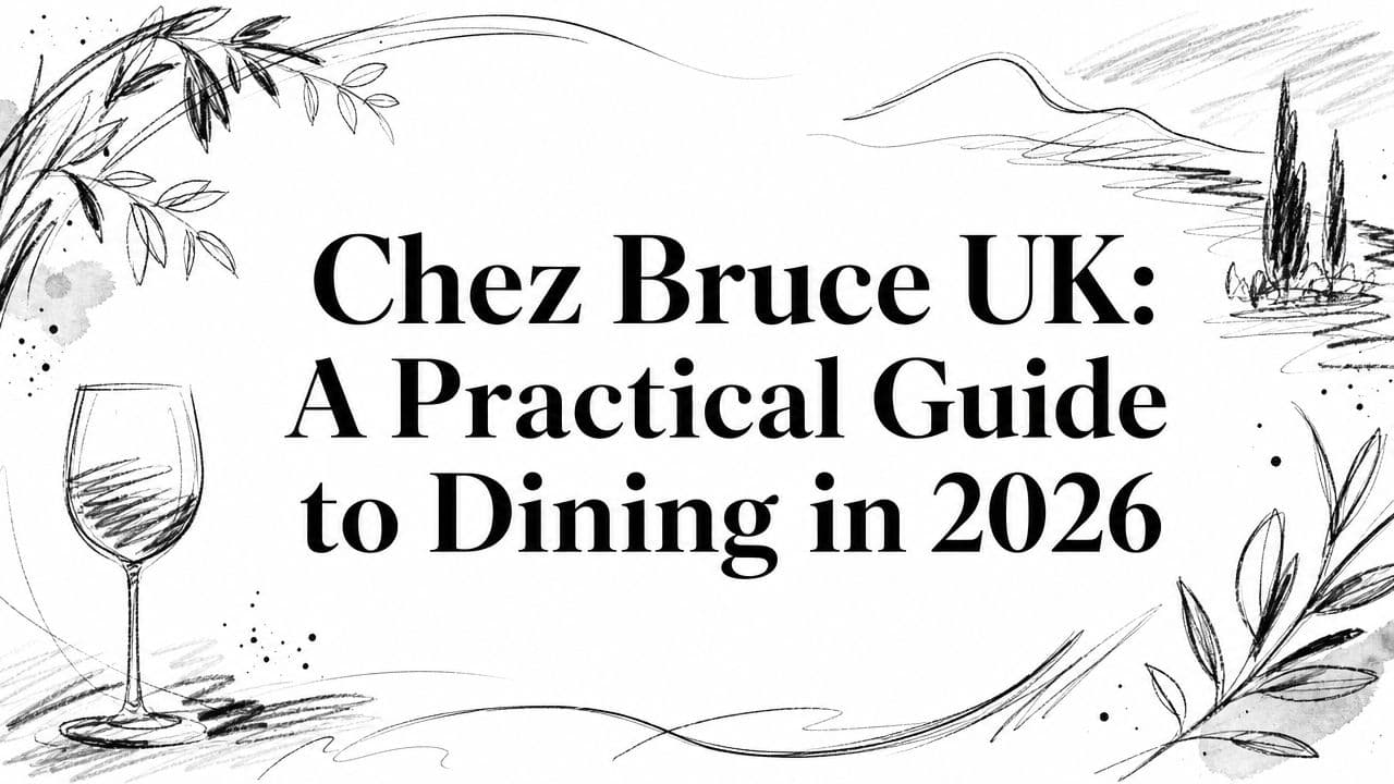 Chez Bruce UK: A Practical Guide to Dining in 2026