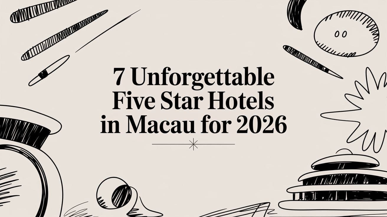 7 Unforgettable Five Star Hotels in Macau for 2026