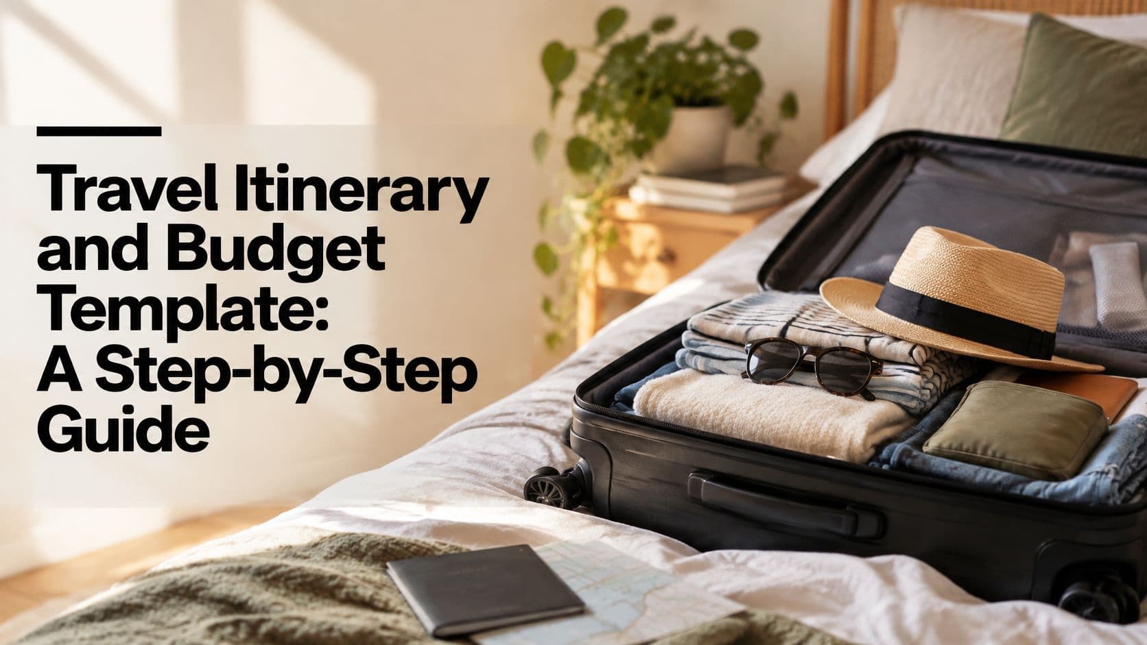 Travel Itinerary and Budget Template: A Step-by-Step Guide
