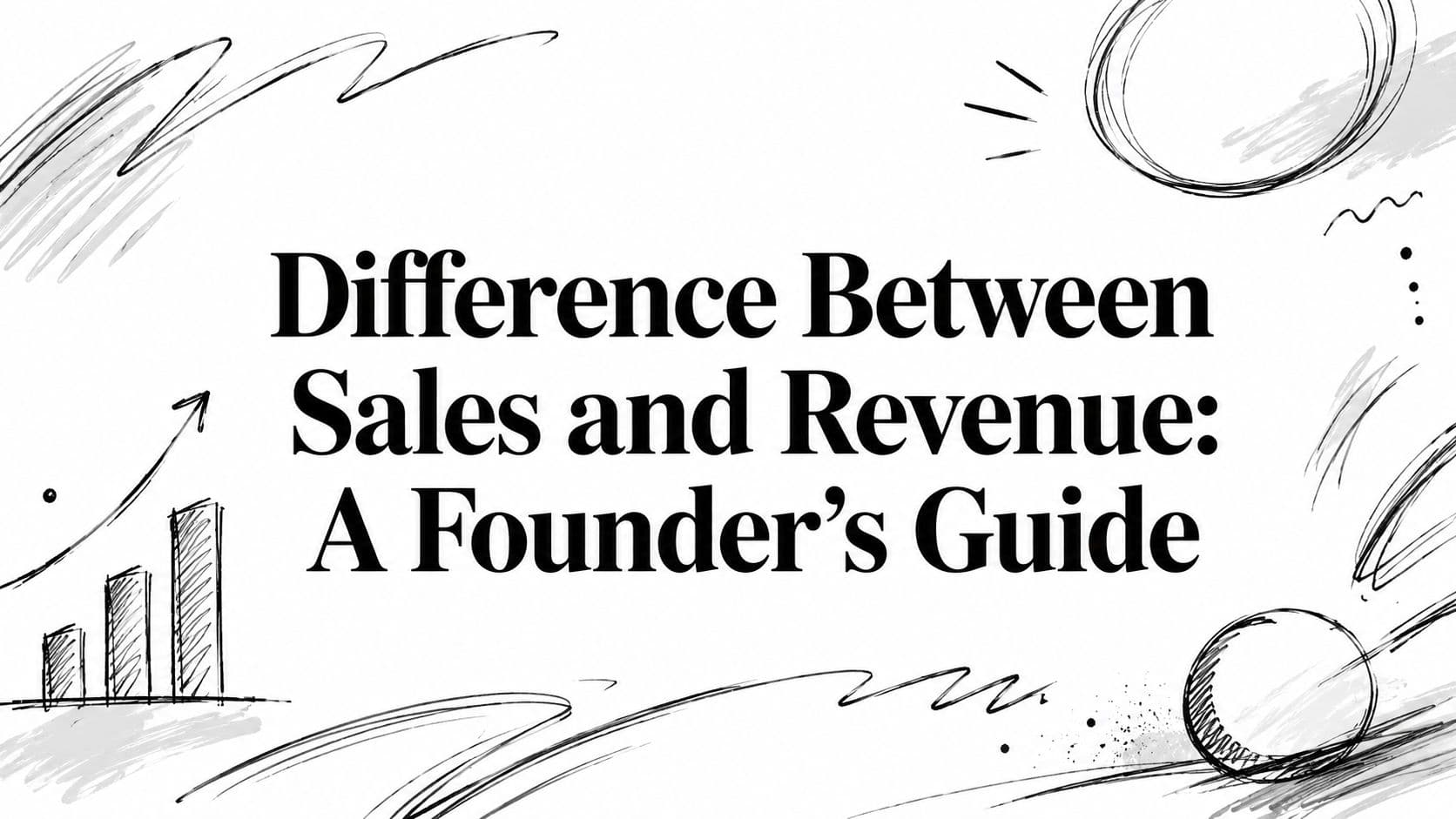 Difference Between Sales and Revenue: A Founder's Guide