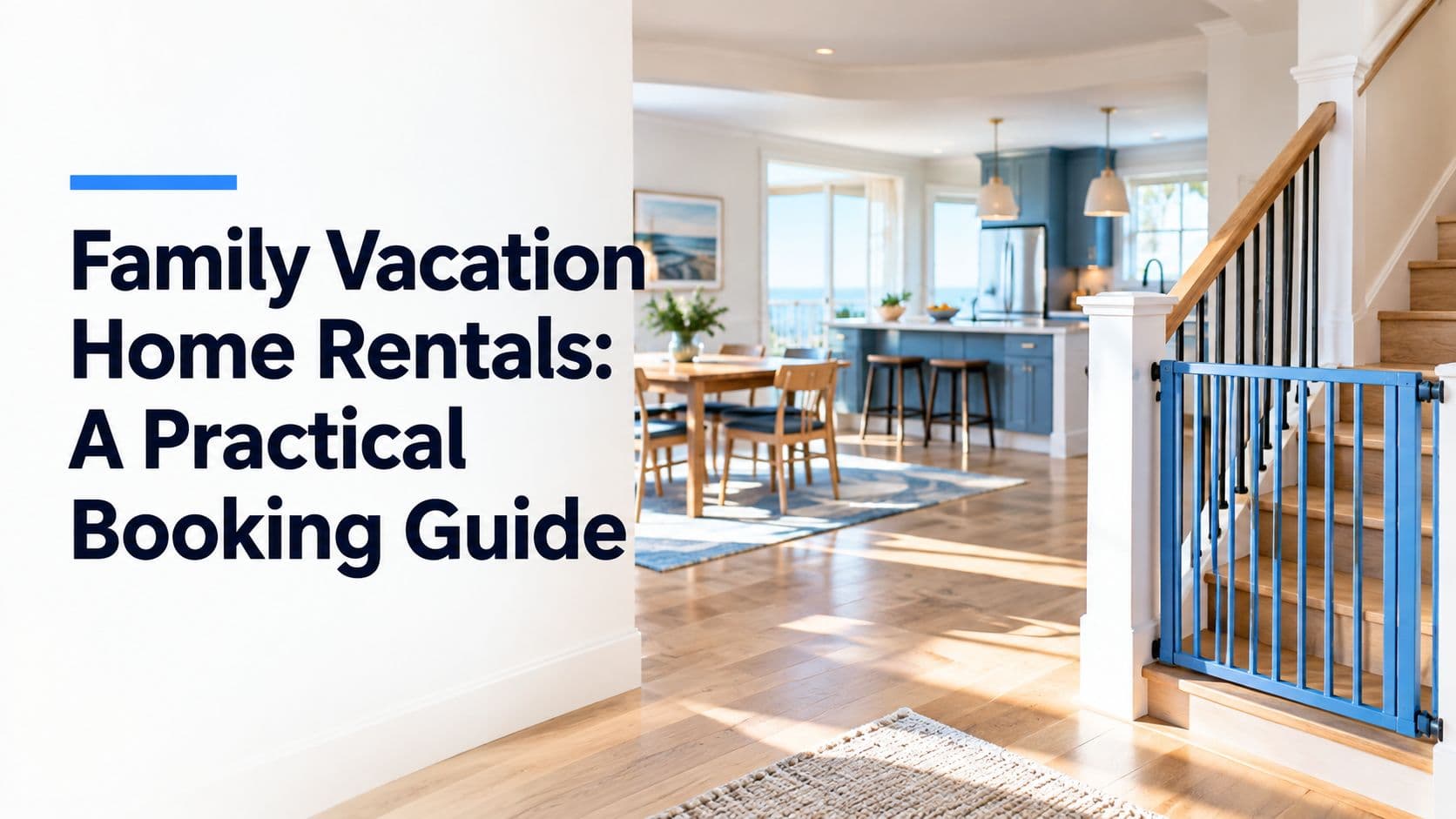 Family Vacation Home Rentals: A Practical Booking Guide