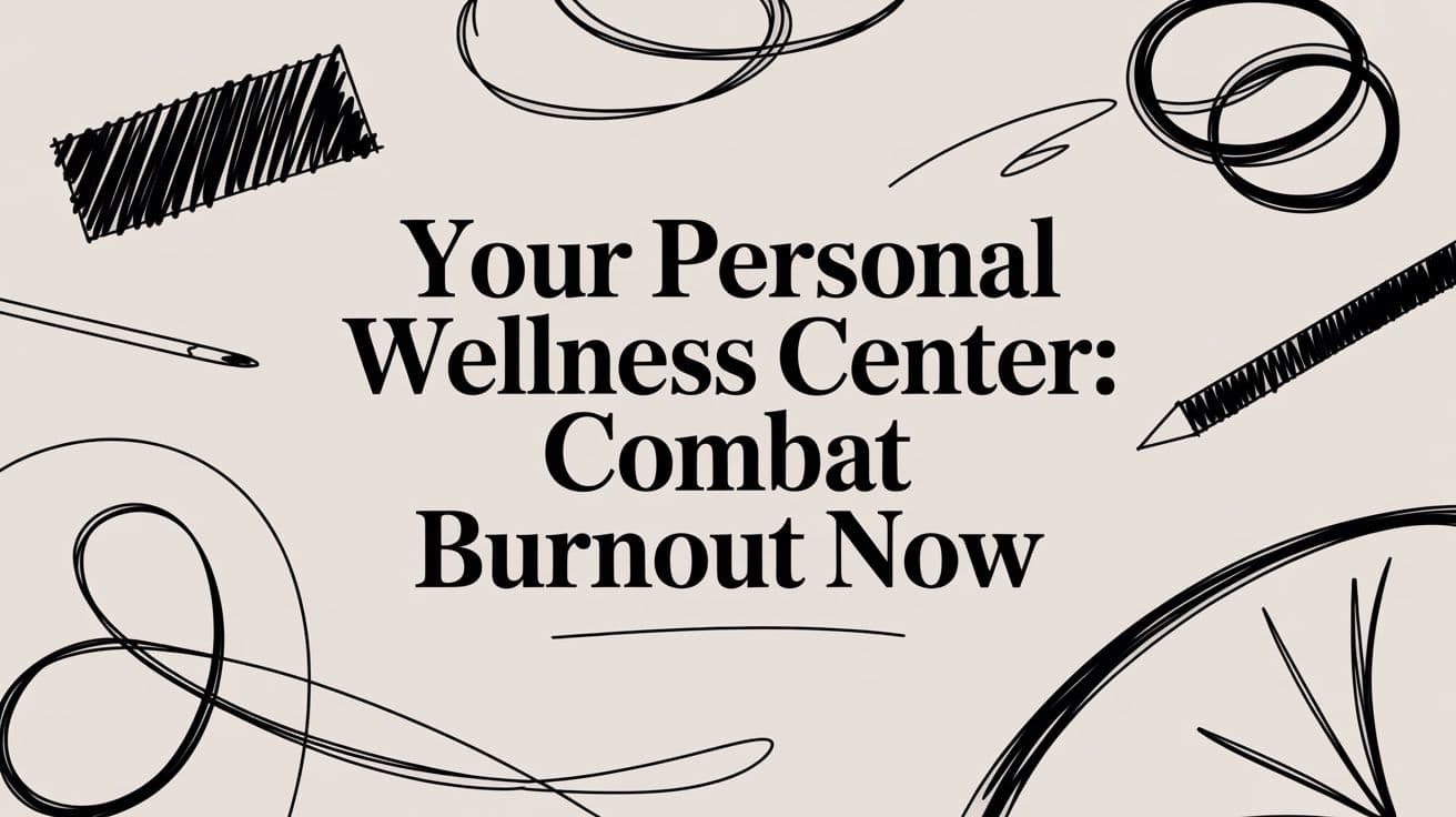 Your Personal Wellness Center: Combat Burnout Now