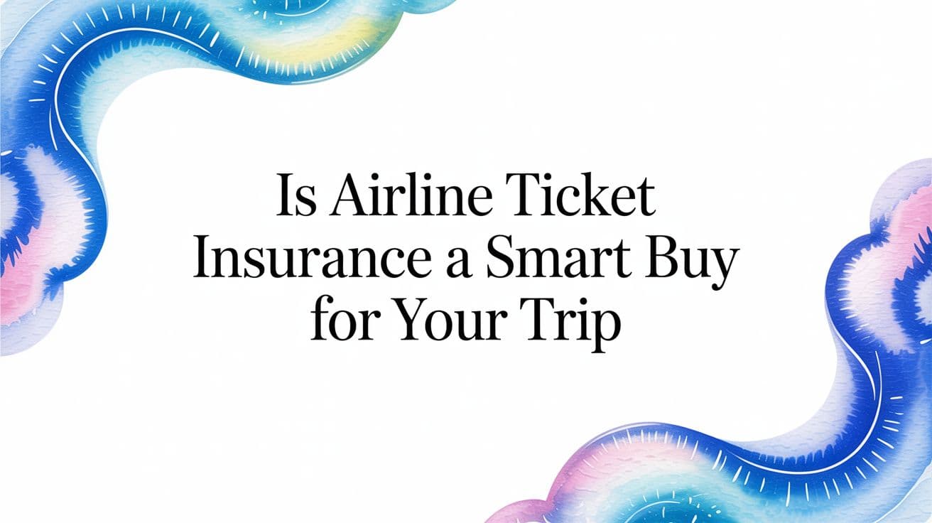 Is Airline Ticket Insurance a Smart Buy for Your Trip